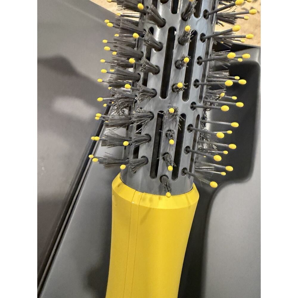 Drybar The Half Shot Blow Dryer Brush 1.5 in Yellow Gray Plastic - Picture 6 of 8